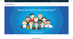 Desktop Screenshot of efgarastirma.com